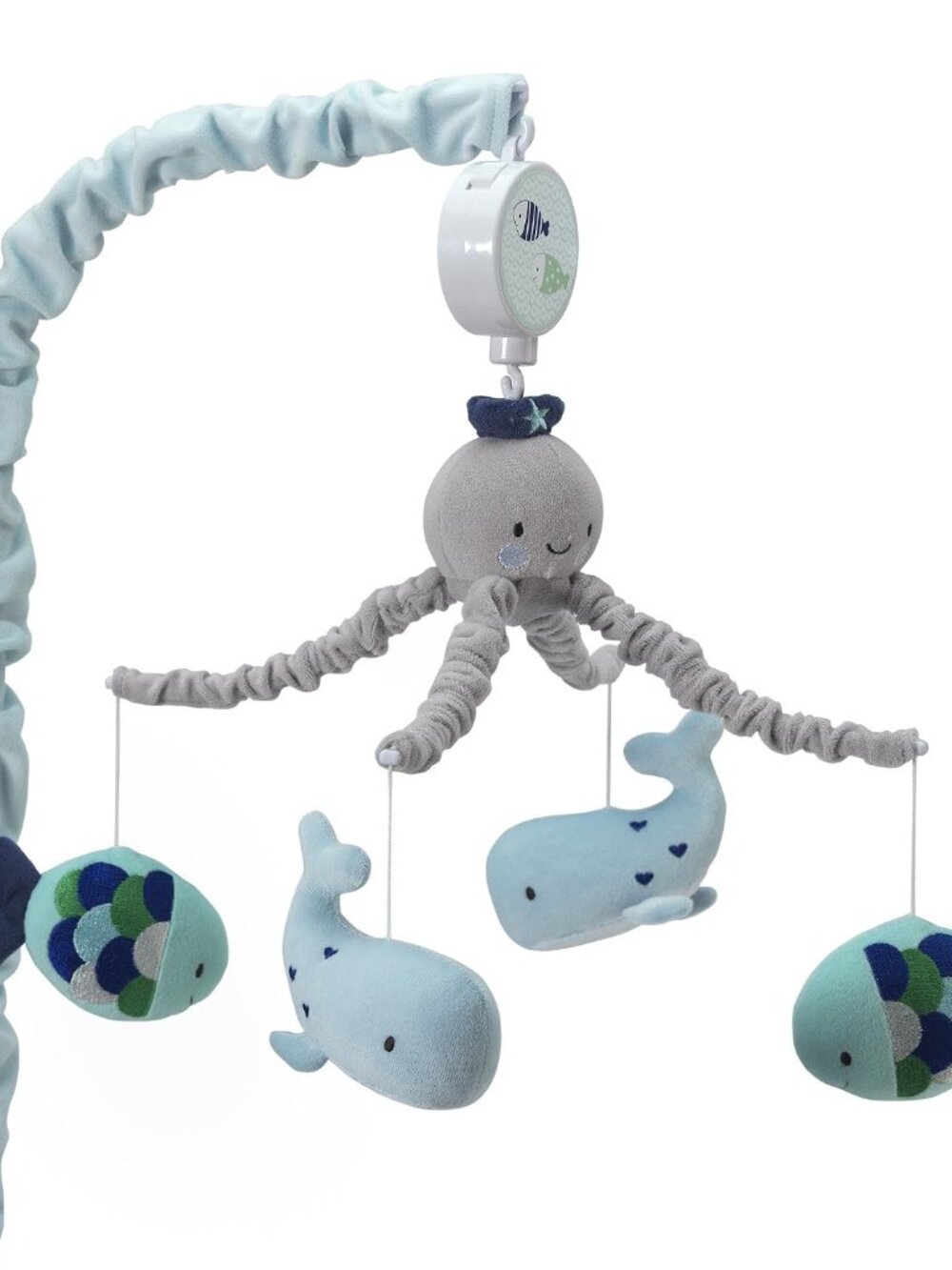 Oceania Musical Nursery Crib Mobile - Ocean, Whale, Underwater Theme